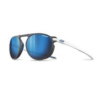 Julbo Meta SPECTRON Lunettes de Soleil, Noir Translucide Mat/Blanc, Taille Unique Mixte