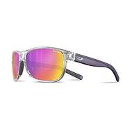 Julbo Mixte Renegade M Lunettes De Soleil, Cristal Brillant / Violet Foncé, Taille unique EU