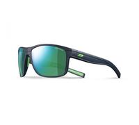Julbo Renegade Lunettes de soleil mixte Bleu foncé/Vert - Monture acétate, Calibre 56, Verres gris Cat.3