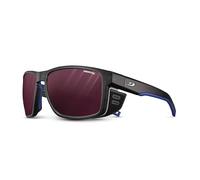 Julbo Shield Lunettes de Soleil, Black Tryearslu/Blue/White, L Mixte