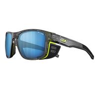 Julbo Shield M Lunettes de Soleil, Noir/Jaune Fluo Capsule Ocean Master, M Mixte