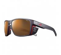 Julbo - Shield Polar + Polarizing S2-4 (VLT 5-20%) - Lunettes glacier - L - black / orange / brown
