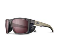 Julbo - Shield Spectron HD Polarized S3 - Lunettes glacier - L - black / brown / blue / rose / silver flash