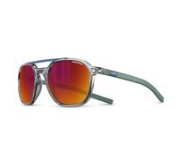 Julbo Slack SPECTRON Lunettes de Soleil, Gris Translucide/Vert, L Mixte