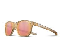 Lunettes Julbo Turn 2 marron mat transparent avec verres à effet miroir Spectron 3 rose enfant