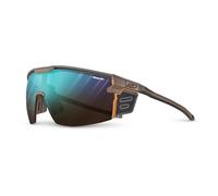 Julbo - Ultimate Cover Reactiv S2-4 - Lunettes glacier - L - brown / orange / brown / blue flash