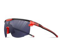 Julbo Ultimate Lunettes de Soleil, Noir/Orange Fluo, Taille Unique Mixte