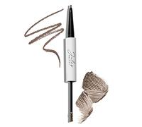 Julep Brow Crayon à sourcils et gel teinté pour sourcils 256,5-2 en 1 Taupe Imperméable Fibres de soie épaississantes Tenue toute la journée Remplir Définir et façonner les sourcils