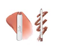 Julep la paire parfaite 2pc Set It Balm teinte de baume a levres en palissandre nue et avec une trace retractable Cremest Creamy Linet Lip Lined