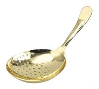 Julep Strainer Stainless Steel 15.5cm Bar Tool(Gold)