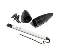 Julep When Pencil Met Crayon eyeliner gel multi-usage longue tenue - Anti-transfert - Doublure haute performance, marron riche + taille-crayon de maquillage cosmétique
