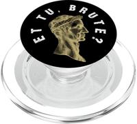Jules César et Tu Brute SPQR Roman Empire Funny PopSockets PopGrip pour MagSafe