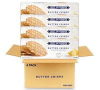 Jules Destrooper Butter Crisps. 3.5 Oz. [Pack of 4]