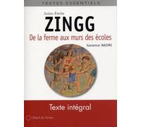 Jules-Emile Zingg: De la forme aux murs des écoles