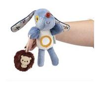 LILLIPUTIENS - Jules Le Chien - Jouet d'activités - Marionnette - Bleu - 21 cm - Dès 6 Mois - 83643