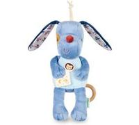 Jules - peluche musicale phosphorescente Bleu