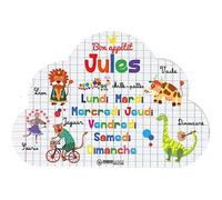 Jules - Set de Table prénom éducatif pour Enfant