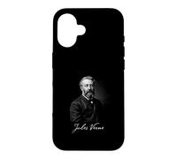 Jules Verne Classic Science Fiction Auteur Hommage Coque pour iPhone 16