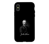 Jules Verne Classic Science Fiction Auteur Hommage Coque pour iPhone X/XS