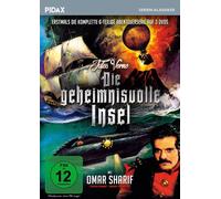 Jules Verne: Die Geheimnisvolle Insel – avec Omar Sharif – DVD – Pidax Serien-Klassiker