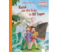 Jules Verne Wolfgang Knape M Reise um die Erde in 80 Tagen: Klassiker e (Relié)