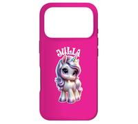Julia Adorable Motif Licorne pour Fille Nom Julia Coque pour iPhone 17 Pro