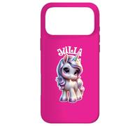 Julia Adorable Motif Licorne pour Fille Nom Julia Coque pour iPhone 17 Pro Max