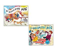 Julia Donaldson 2 Books Collection Set (The Hospital Dog & The Detective Dog)