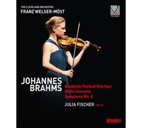 Julia Fischer: Johannes Brahms (DVD) Julia Fischer The Cleveland Orchestra