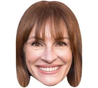Julia Roberts (Brown Hair) Big Head. Masque plus grand que nature.