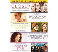 Coffret Julia Roberts : closer , erin brockovich , ma meilleure ennemie , le mariage de mon meilleur ami , couples de stars