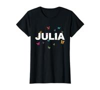 Julia - Un beau nom avec des papillons. T-Shirt