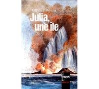 Julia, une île - Olivier Boura - The Melmac Cat - broché - Roman