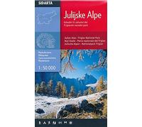 Julian Alps - Triglav National Park hiking map 1:50,000