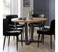 Julian Bowen Banc avec dossier haut Luxe, bleu