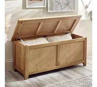Julian Bowen Banc de Rangement Mallory, chêne, 105 x 40 cm