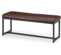Julian Bowen Banc rembourré Brooklyn, marron