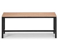 Julian Bowen Banc Tribeca, chêne Sonoma/noir