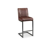 Julian Bowen Brooklyn Lot de 2 tabourets de bar Marron