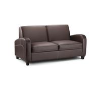 Julian Bowen Canapé-lit Vivo, Similicuir Marron