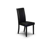 Julian Bowen Ensemble de 2 chaises de Salle à Manger Hudson, Noir