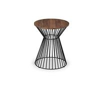 Julian Bowen Lot de 3 tables gigognes Coxmoor, blanc et chêne