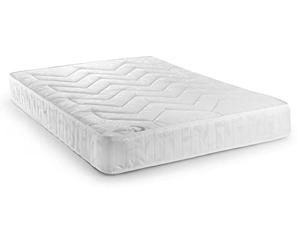 Julian Bowen Matelas Semi-orthopédique de Luxe, Blanc, Double