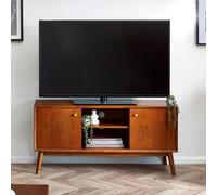 Julian Bowen Meuble multimédia Lowry, Bois, frêne Cerisier, 50 x 120 x 40 cm