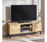 Julian Bowen Meuble TV Bali - Chêne Clair, Bois d'ingénierie, 50 x 135 x 40