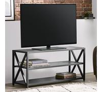 Julian Bowen Meuble TV, frêne Noir, Taille Unique