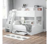 Julian Bowen Orion Triple Sleeper, Blanc, Simple et Petit lit Double