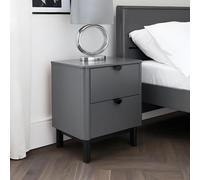 Julian Bowen Richmond Meuble TV Gris éléphant Chêne pâle