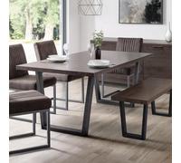 Julian Bowen Table à Manger Brooklyn, chêne foncé