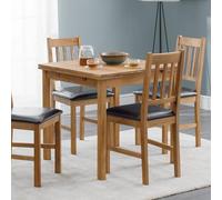 Julian Bowen Table à manger extensible Coxmoor, chêne